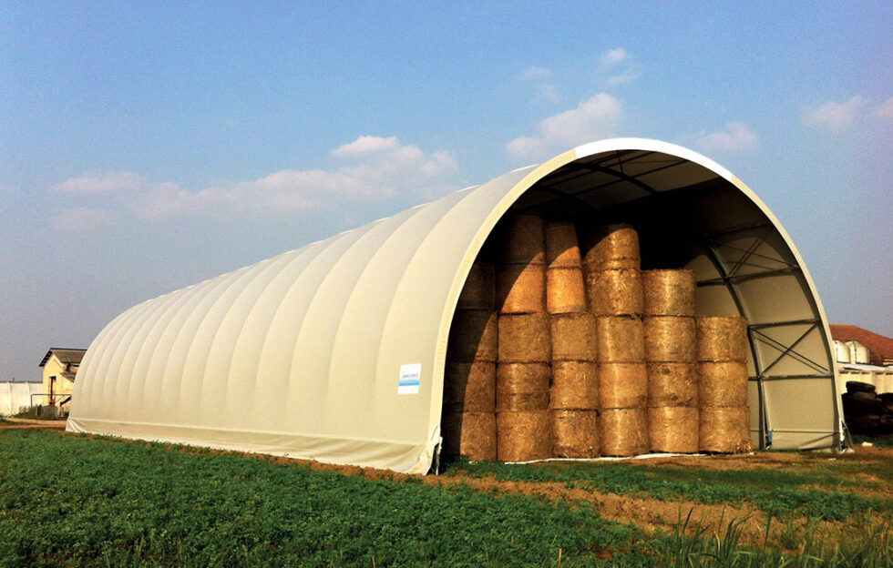 Coperture/tunnel per settore zootecnico Erilon