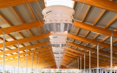Una nuova installazione dei nostri impianti di ventilazione all’azienda agricola Massaro